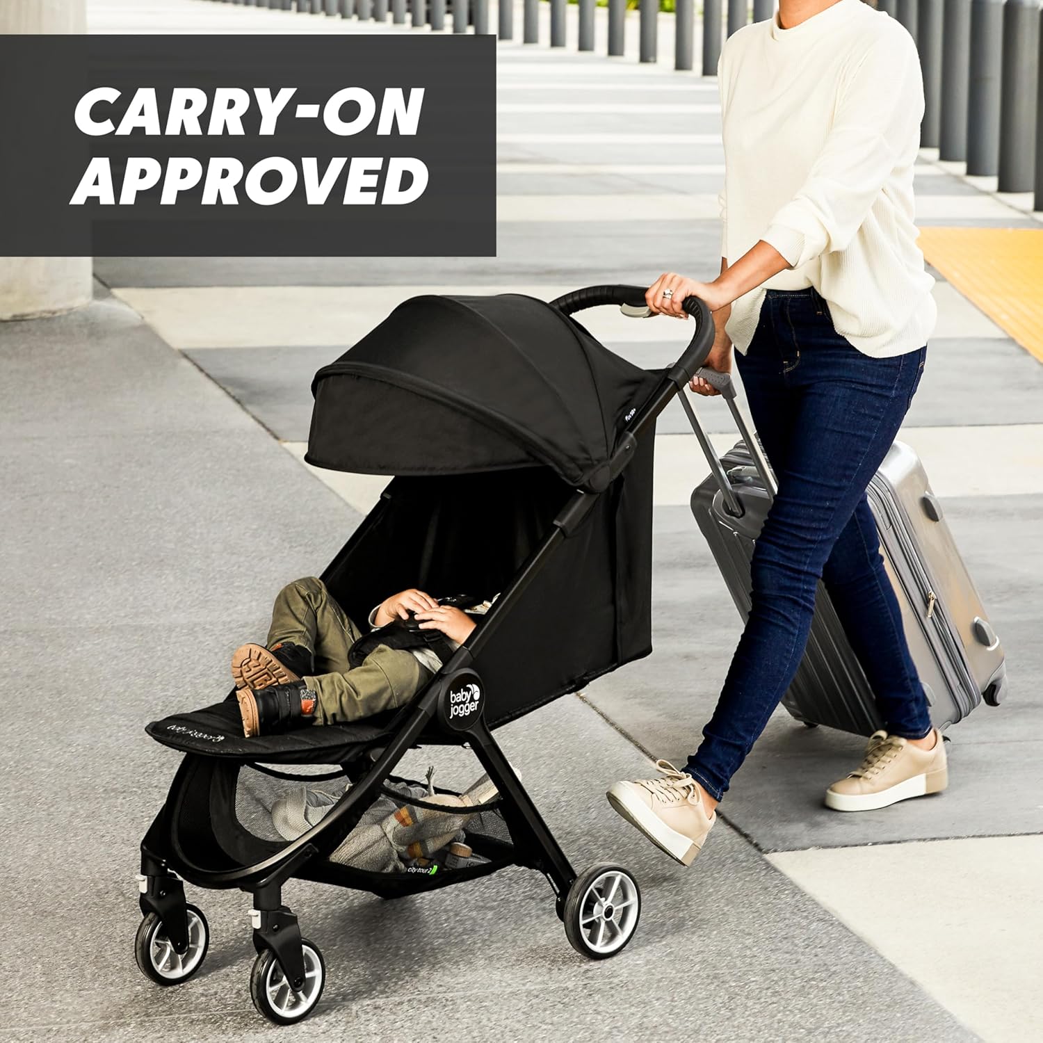 Baby Jogger City Tour 2 stroller for US travel and airports