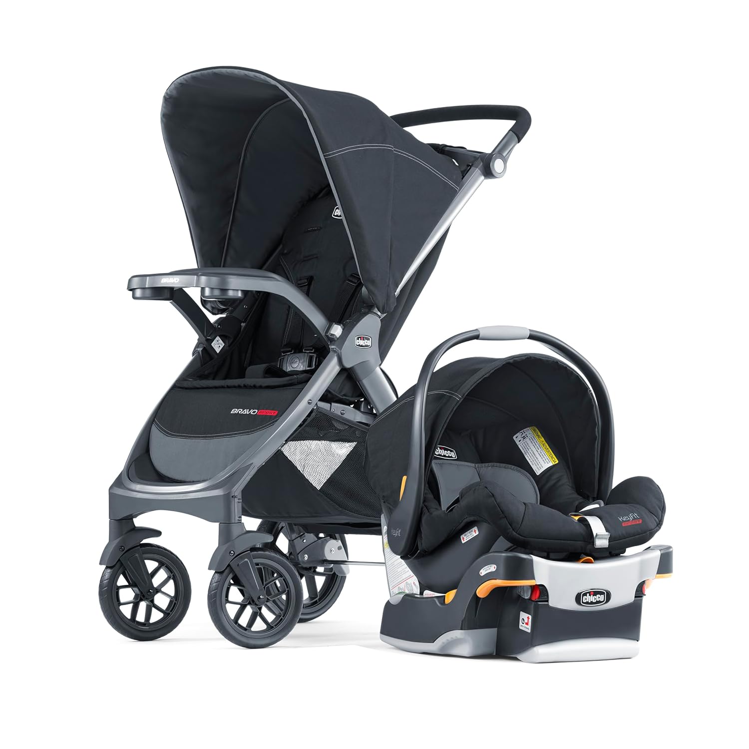 Chicco Bravo Trio travel system with KeyFit 30 car seat