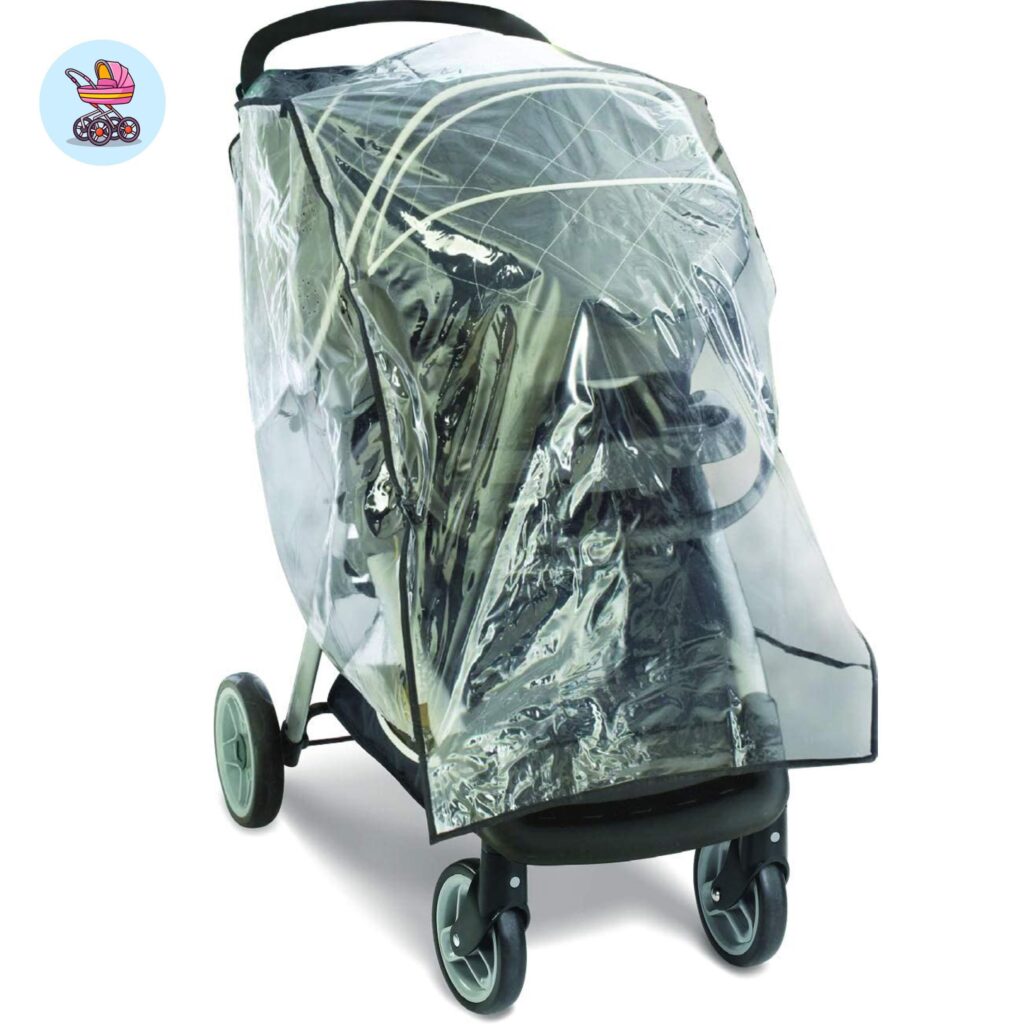 Graco Travel System Weather Shield – Universal Baby Stroller Rain Cover for All-Weather Protection