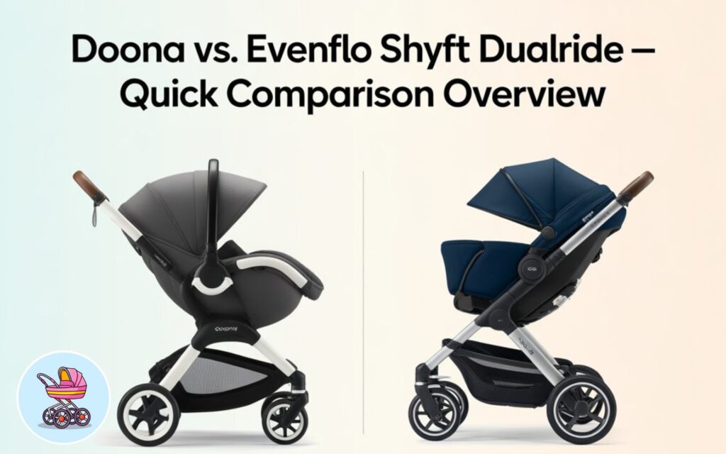 Doona vs. Evenflo Shyft DualRide — Quick Comparison Overview