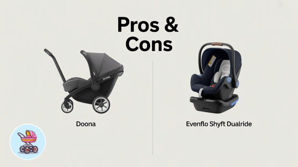 pros-and-cons-—-doona-vs-evenflo-shyft-dualride