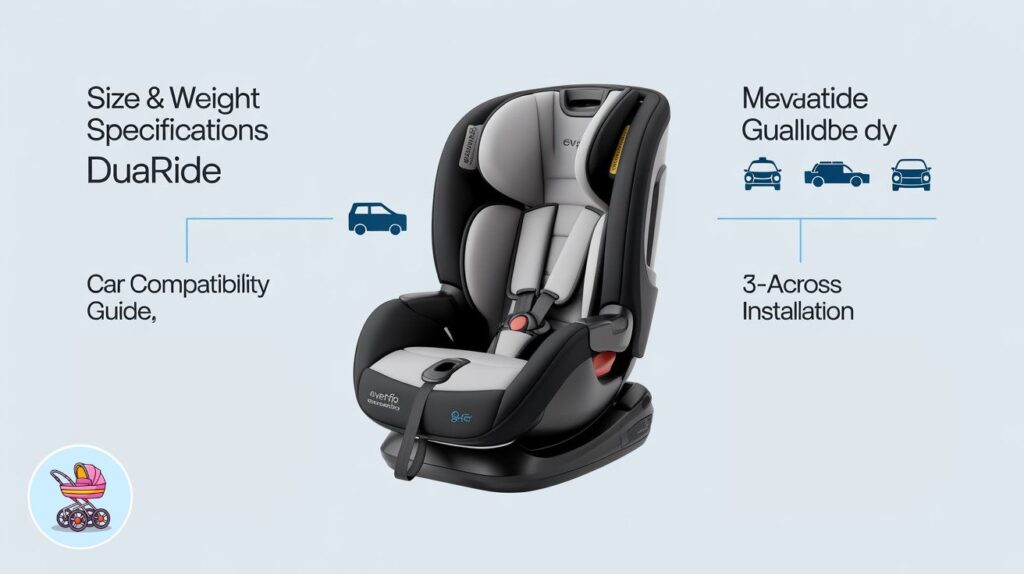 Size, Weight & Car Compatibility (Including Small Cars & 3-Across)
