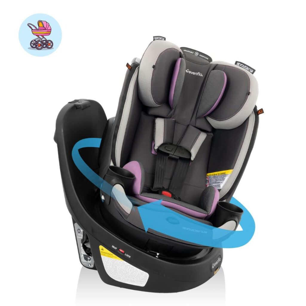 Evenflo Revolve 360 Rotational All-in-One Car Seat