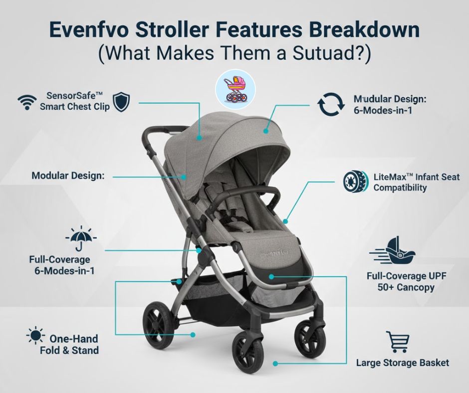 evenflo-stroller-features-breakdown-what-makes-them-stand-out