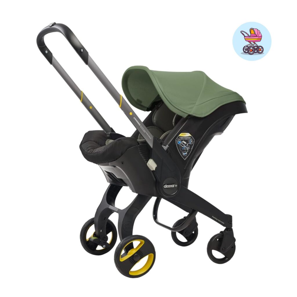 real Doona+ infant car seat stroller — authorized US version with FMVSS 213 certification