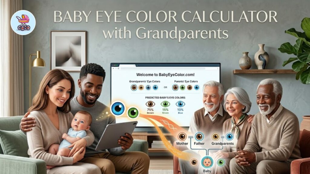 Baby Eye Color Calculator 2026: Predict What Color Eyes Your Baby Will Have
