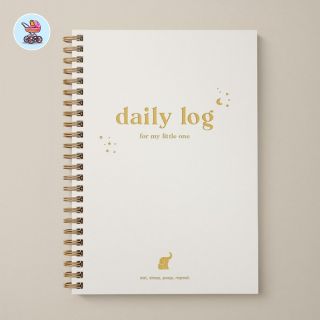 Baby Feeding & Milestone Log Journal