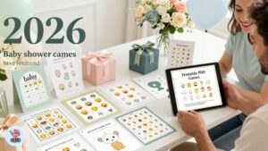 Baby Shower Games Printable PDF