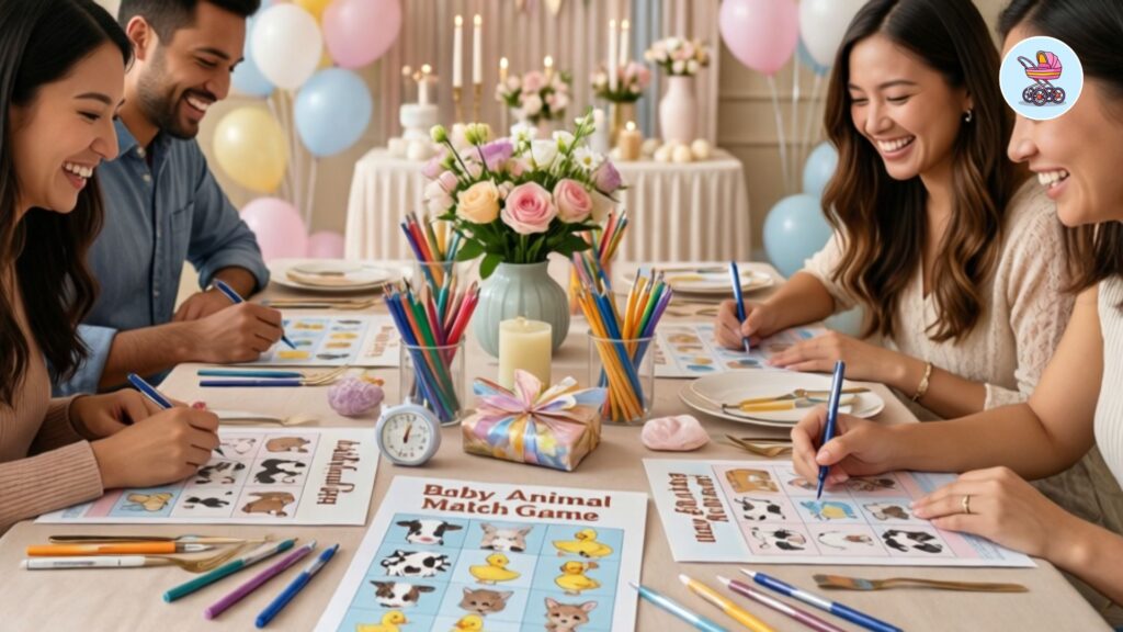 How to Play the Baby Animal Baby Shower Game